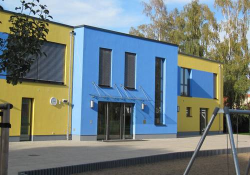 Das Gebäude der Grundschule Hedersleben wurde im Mai 2019 fertiggestellt und bezogen.