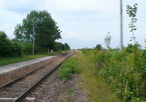 gleis richtung halberstadt