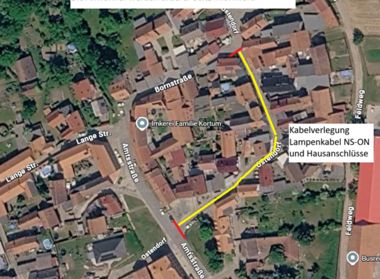 lageplan amtstrasse bis ostendorfer str. 18